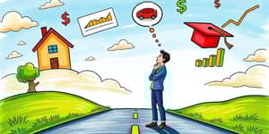 Assess the opportunity cost of each big purchase
