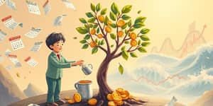 Avoid market timing with scheduled contributions