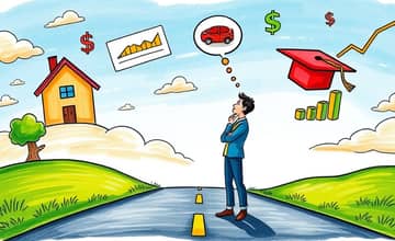 Assess the opportunity cost of each big purchase