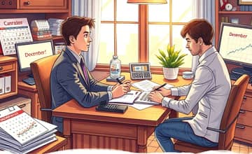 Schedule a year-end tax review for adjustments