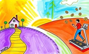 Recognize the difference between income and actual wealth