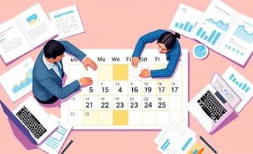 Set up quarterly check-ins for tax planning
