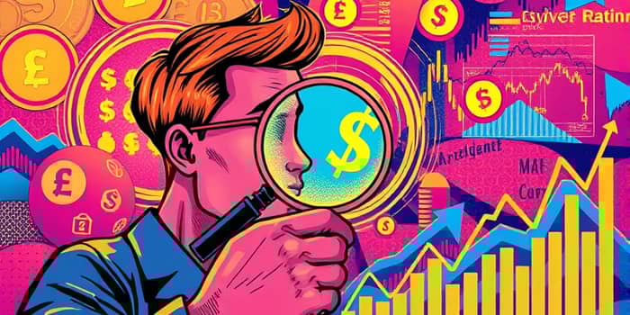 Review financial headlines with a critical lens