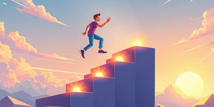 Break down large goals into manageable milestones