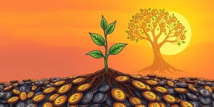 Analyze how small financial habits compound over time