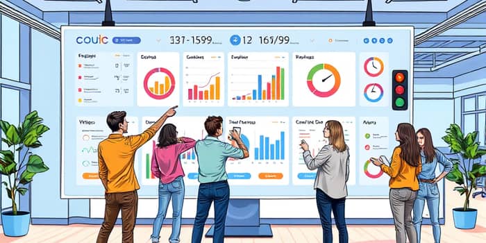 Use visual dashboards to keep strategy top-of-mind