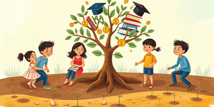 Use tax-advantaged accounts for education savings